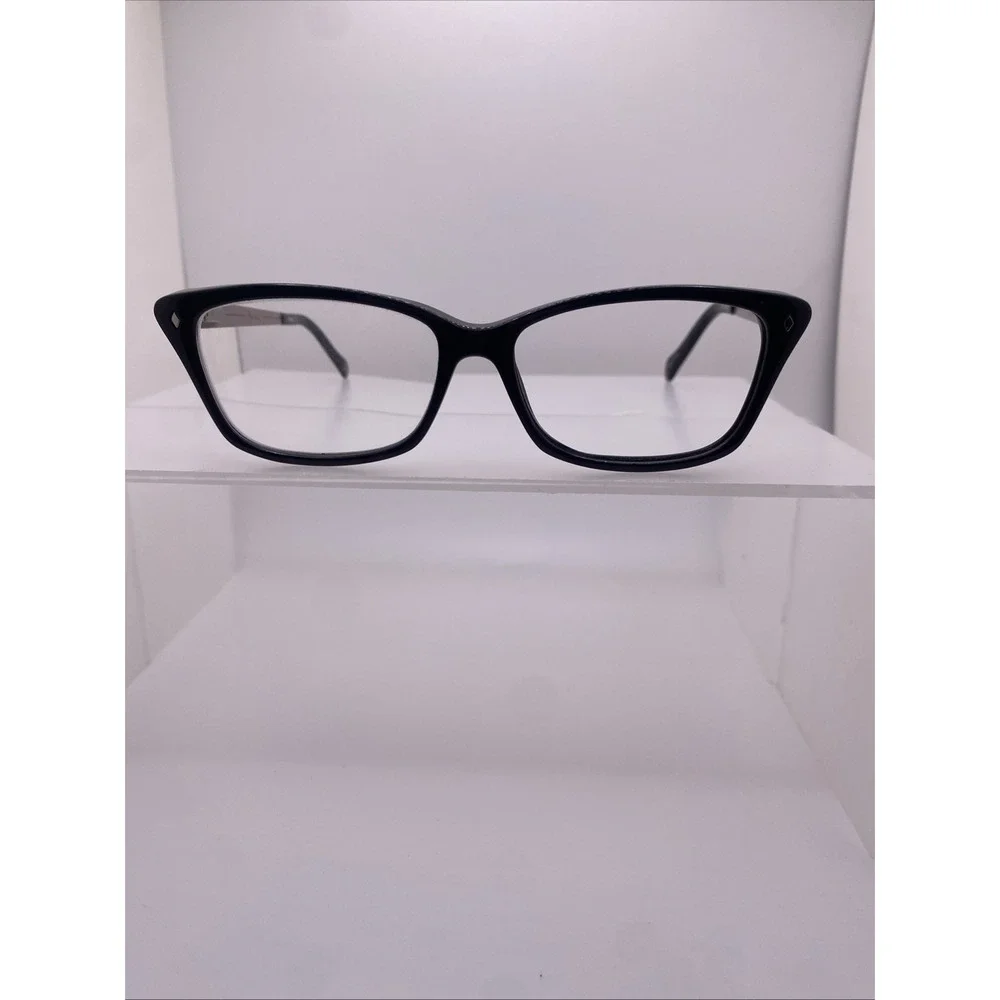 Fossil Eyeglasses FRAME ONLY FOS6030 Cat Eye 145 Black 896